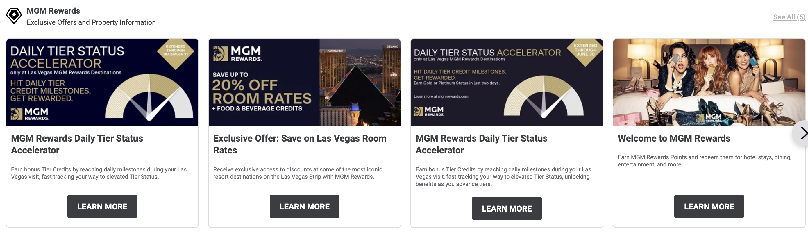 MGM Rewards Borgata Casino